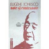 Note si contranote - Eugene Ionesco ($D54)