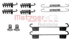 Set accesorii, saboti frana parcare MERCEDES CLK (C209) (2002 - 2009) METZGER 105-0874 foto