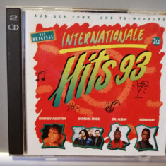 Internationale Hits 93 - Selectiuni - 2CD (1993/BMG/UK) - CD Original/Stare FB