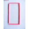Husa Silicon Huawei Ascend P6 Roz/Transparenta - Protectie Slim, Usoara