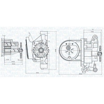 Pompa ulei Citroen Ax (Za-), Berlingo / Berlingo First Box (M), Berlingo / Berlingo First Mpv, Bx (Xb-), Bx Break (Xb-), Bx Van (Xb-), C15 Box (Vd), foto