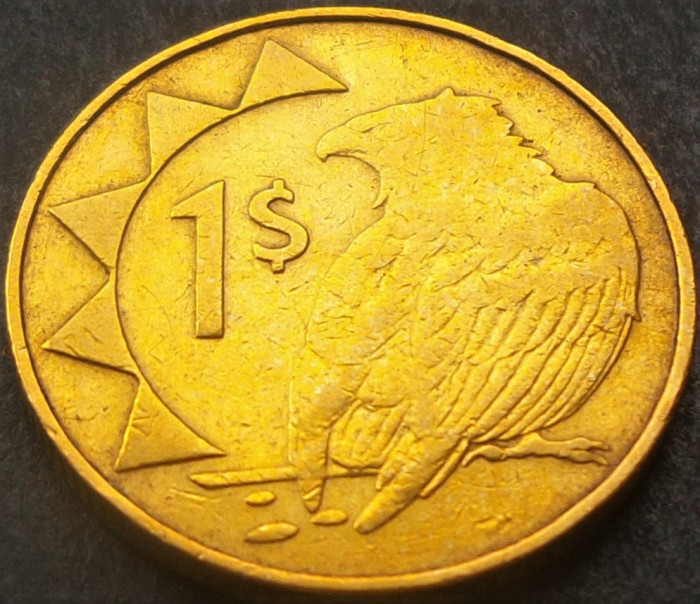 Moneda exotica 1 DOLAR - NAMIBIA, anul 1993 *cod 1807