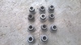 Piulite Jante Aliaj Originale Ford, Saiba Rotativa, Cap 19, Con 60 Grade - 11 Bucati