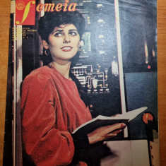revista femeia august 1988-art. chirnogi jud calarasi,comuna schela jud. galati