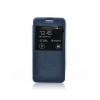 Husa Flip Carte S-View Albastra Compatibila Samsung Galaxy Core Plus G3500