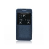 HUSA FLIP CARTE S-VIEW ETUI SAMSUNG J100 GALAXY J1 BLUE