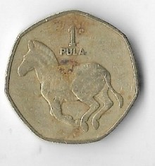 Moneda 1 pula 1991 - Botswana