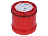 Semnalizator LED Roșu 24V IP65