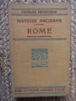 HISTOIRE ANCIENNE - ROME par CHARLES SEIGNOBOS foto