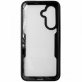 Husa tip 360, spate si fata, plastic si TPU negru, pentru Samsung Galaxy A36 5G, A56 5G