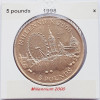 2891 Gibraltar 5 Pounds 1998 Elizabeth II (Millennium) km 771, Europa