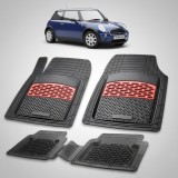 Cumpara ieftin Covorașe MINI Hatch R50 R53 2001-2006 | Red Edition &ndash; TeamCar&reg;