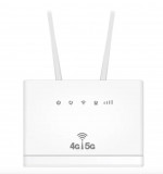 Router Smart 4G CPE - Viteza LTE Conectivitate Avansata Redefinita, WiFi Privat si Eficienta Energetica, Alb, compatibil Windows 7/8/10/ Mac