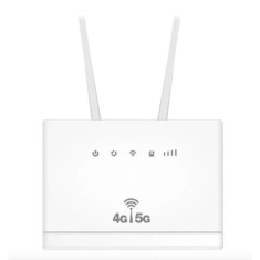 Router Smart 4G CPE - Viteza LTE Conectivitate Avansata Redefinita, WiFi Privat si Eficienta Energetica, Alb, compatibil Windows 7/8/10/ Mac