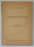PADUREA ROMANIEI de MARIN POPESCU - SPINENI 1938