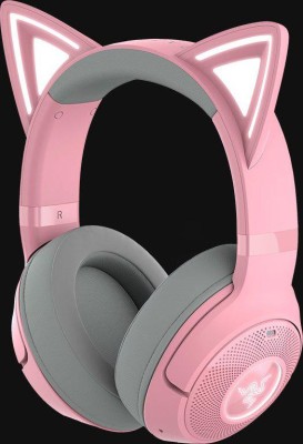 CASTI Razer - smartphone Kraken Kitty V2 Quartz Ed BT &amp;quot;RZ04-04860100-R3M1&amp;quot; (timbru verde 0.8 lei) foto