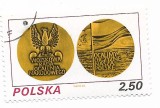 Polonia - Prima aniversare a Consilului Militar pentru Salvare Nationala, 1982 - obliterat
