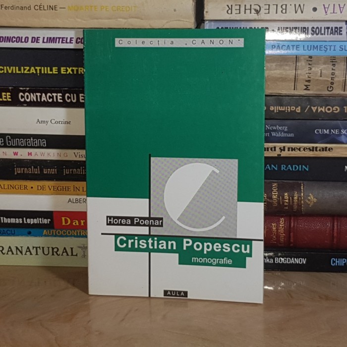 HOREA POENAR - CRISTIAN POPESCU ( MONOGRAFIE ) , 2001 *
