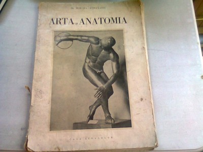 ARTA SI ANATOMIA - MIRCEA ATHANASIU foto