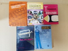 5 vol. radio/tv: televiziunea radioul nimic mai simplu, Introducere in televiziune, televiziunea digitala - Gheorghe Mitrofan, E.Aisberg