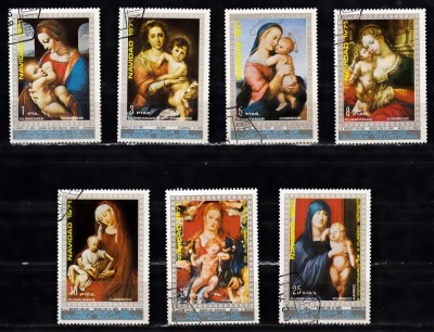 A12 S1 6 - Timbre foarte vechi -Guineea Ecuatoriala foto