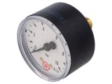 Manometru 0-10 bar, 50 mm, Conexiune G1/4, Plastic, Temperatura -20...+60&deg;C, Clasa 1.6