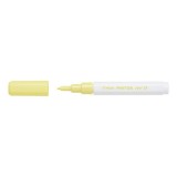 Marker cu vopsea Pilot Pintor Pastel EF culori pastelate 0.7mm Marker cu vopsea Pilot Pintor Pastel varf rotund 2.30 mm galben