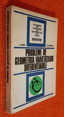 Probleme de geometria varietatilor diferentiabile - Boju, Popescu 1978 foto