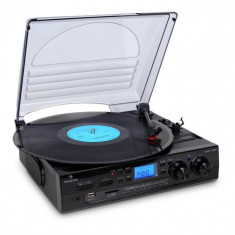 Auna TT - 186E Turntable stereo cu inregistrare USB MP3 foto