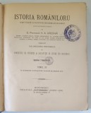 ISTORIA ROMANILORU, CURS FACUT LA FACULTATEA DE LITERE DIN BUCURESTI de V.A. URECHIA, SERIA 1786-1800, TOM III, BUC. 1892