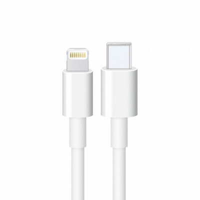 Cablu de incarcare USB-C la Lightning Apple iPhone foto
