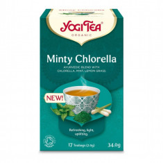 Ceai Menta si Chlorella, 17 plicuri, Yogi Tea