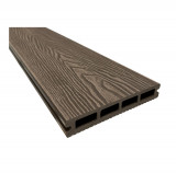 Cumpara ieftin Placa deck terasa WPC 3D, tip pardoseala/dusumea WPC, 150x25 mm, maro lemn
