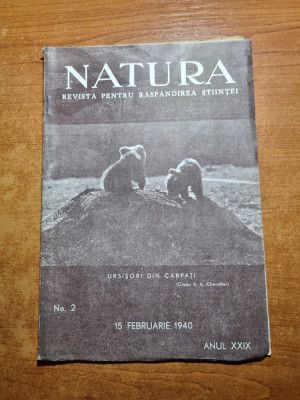 natura 15 februarie 1940-art. nicolae iorga,muzeul satesc tara basei foto