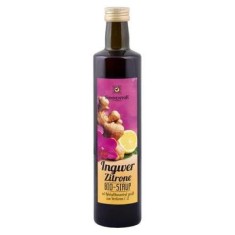Sirop Ghimbir si Lamaie fara Zahar Eco Sonnentor 500ml foto