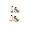 Set 4 Butoane Aragaz Universal JENUOS®, Aliaj Zinc, Diametru 6mm, Dimensiuni 39x18mm, Piese Aragaz
