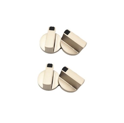 Set 4 butoane aragaz universal, JENUOS&amp;reg;, aliaj zinc, 6mm, 39mm * 18mm foto