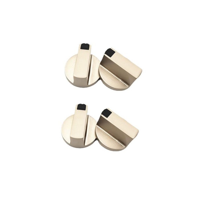 Set 4 butoane aragaz universal, JENUOS&reg;, aliaj zinc, 6mm, 39mm * 18mm