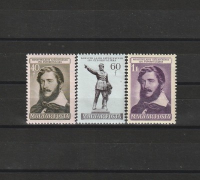 Kossuth Lajos II LP1325-1327 Ungaria 1952 foto