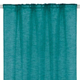 Perdele decorative cu imprimeu tifon, 140x260cm, verde, 2 buc, AC, Oem
