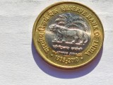562. Moneda India 10 rupees 2010 (75th Anniversary of the Reserve Bank of India), Asia