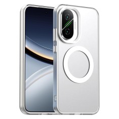 Husa Xiaomi Poco F7 Asteroid GSM CandyCase MagSafe, alb