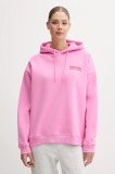 Rip Curl bluză SURF PUFF HERITAGE culoarea bej, cu glugă, cu imprimeu, 06AWFL