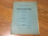 academia romana - Incepatorii academiei romane la 1866 si 1867 cuvantare de I. Bianu anul 1922 !