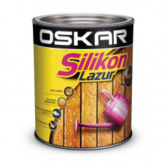 Lazura Oskar Silikon Lazur pentru lemn, interior exterior, stejar 2.5L foto