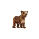 Pui de Urs Maro - Figurina animal, Bullyland