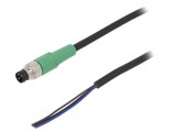 Cablu de Conectare M8 3 PIN Drept 10m 250VAC 4A PVC