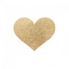 BIJOUX - INDISCRETS FLASH GOLDEN HEART NIPPLE COVERS, BIJOUX FLASH COLLECTION