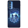 Husa compatibila cu Motorola G100 model Genshin Impact Mona, Silicon, TPU, Viceversa, Transparent, Carcasa