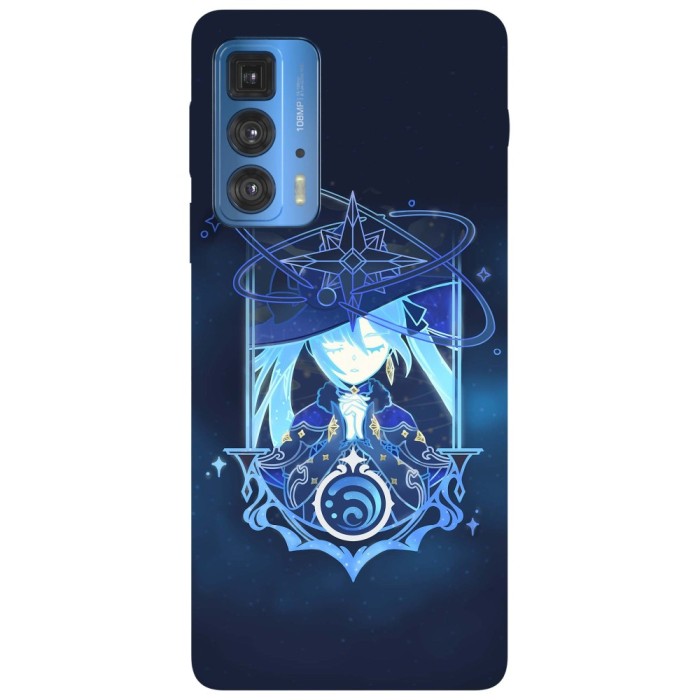Husa compatibila cu Motorola G20 model Genshin Impact Mona, Silicon, TPU, Viceversa